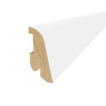 SL-410 Spruce foiled (white RAL9016) 18 x 40 mm
