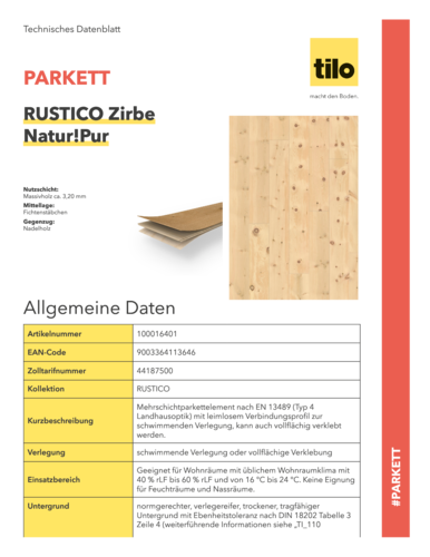 tilo_TD_Parkettboden_Landhausdiele_Zirbe_RUSTICO-Zirbe-Natur-Pur_100016401__de.pdf